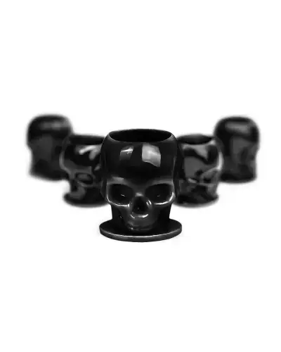 Колпачки под краску SKULL Black – 50 штук купить недорого в Украине, фото 34663