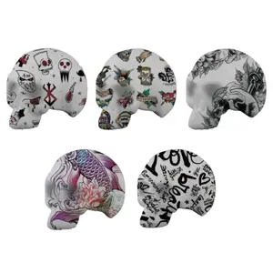 Штучна шкіра в формі черепа тілесний