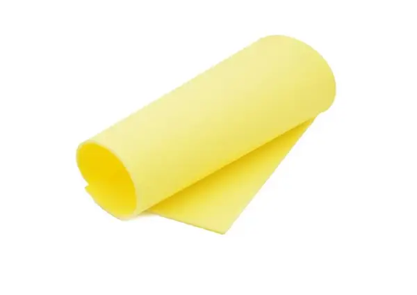 Штучна шкіра 300*200 3мм Жовта 40204