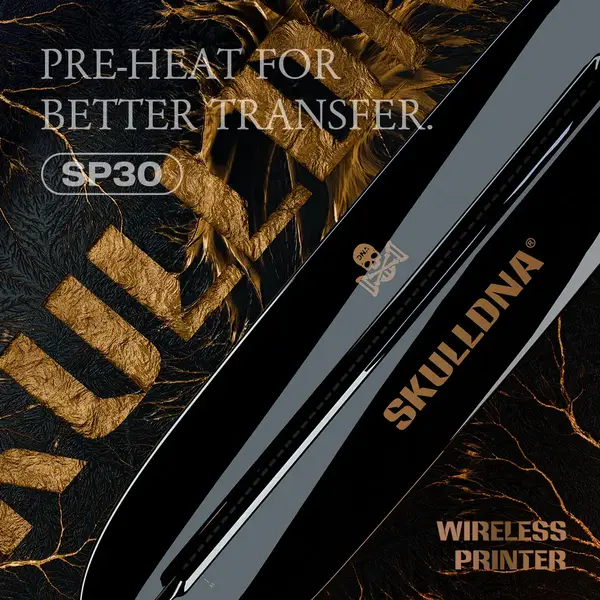 Бездротовий термо тату принтер AVA Skulldna Wireless Stencil Printer 40614