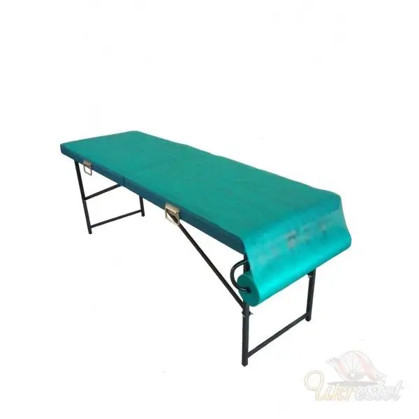 Одноразове простирадло в рулоні сіре 0.6 на 100м 44409