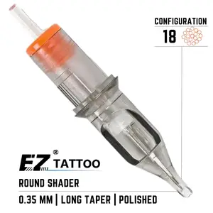 18 Round Shader EZ Revolution ( 0.35mm ) Зафарбування (20 Картриджей (Упаковка))