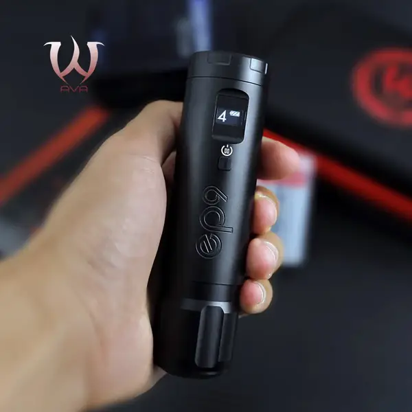 Беспроводная модульная тату машинка EP9 AVA Rotary Black купить недорого в Украине, фото 39562