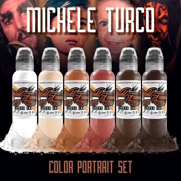 Набір фарб Michele Turco Color Portrait Set World Famous (30 мл.) 5538
