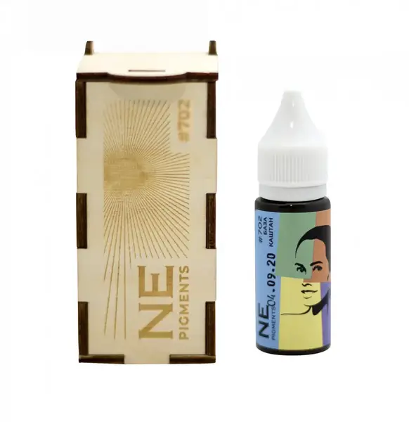 Пігмент NE Pigments "702 База PRO каштан" от Елены Нечаевой (15 мл.) 1334