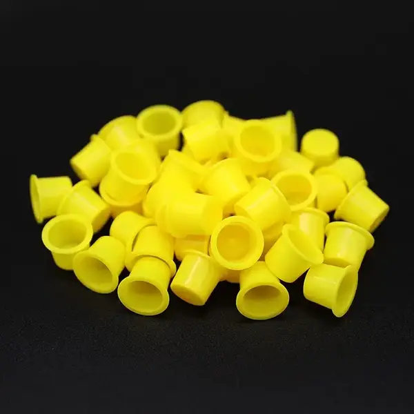 Колпачки под краску 15 мм. желтые (50 шт. упаковка) купить недорого в Украине, фото 33664