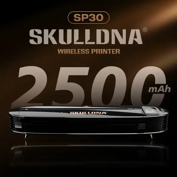 Бездротовий термо тату принтер AVA Skulldna Wireless Stencil Printer 40624