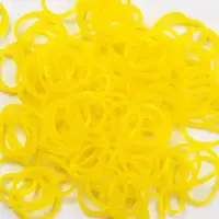 Спеціальні бандажні гумки жовті (50 шт)