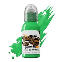 Тату фарба Mint Green World Famous (15 мл.)