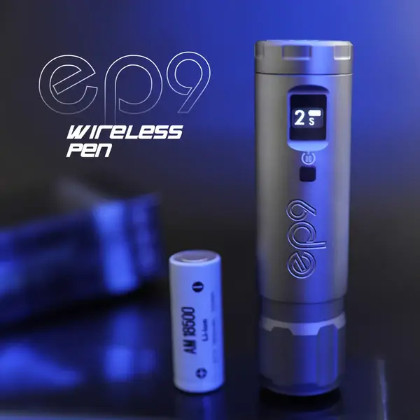 Беспроводная модульная тату машинка EP9 AVA Rotary Grey купить недорого в Украине, фото 39622