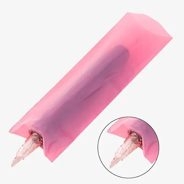 Барьерная защита на машинку типа PEN от POPU EZ Pink 200шт. купить недорого в Украине, фото 30543
