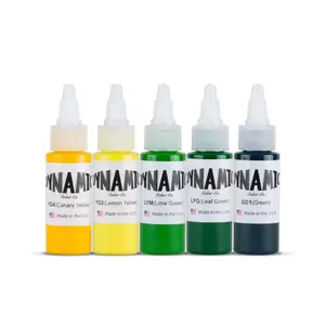 Набір тату фарб Dynamic Jungle Color Set - 30 ml