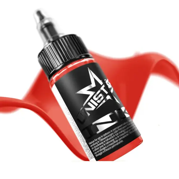 Подарок тату краска Basic Red UNISTAR COLORS 30ML купить недорого в Украине, фото 22212