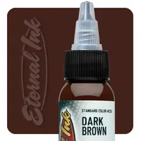 Тату фарба Dark Brown Eternal (15 мл.) Тату фарба Dark Brown Eternal (15 мл.)