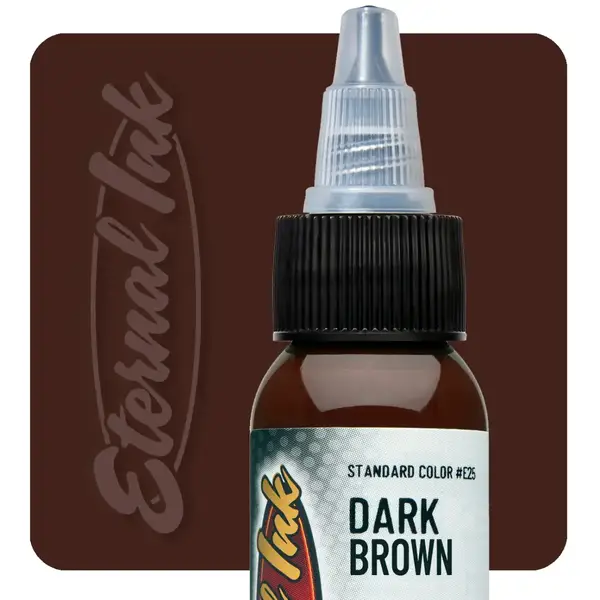 Тату фарба Dark Brown Eternal (15 мл.) 7561
