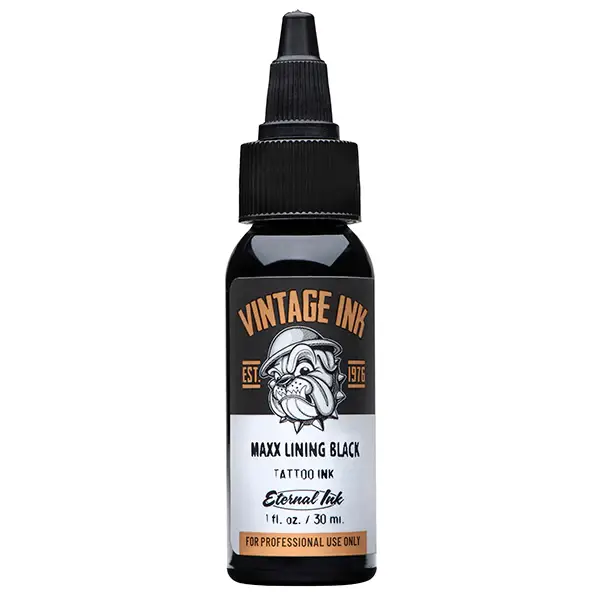 Тату краска Maxx Lining Black Vintage Eternal – 30 мл. купить недорого в Украине, фото 32071
