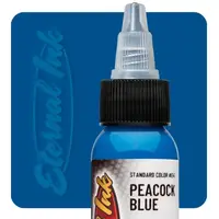 Уцінка Тату фарба Peacock Blue Eternal (15 мл.) 07/26