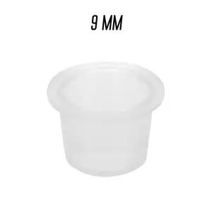 Ковпачки під фарбу 9мм. прозорі (Упаковка 1.000 шт)