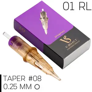 1 Round Liner EZ VSelect PMU (0.25) Контурные картриджи (20 Картриджей (Упаковка)) купить