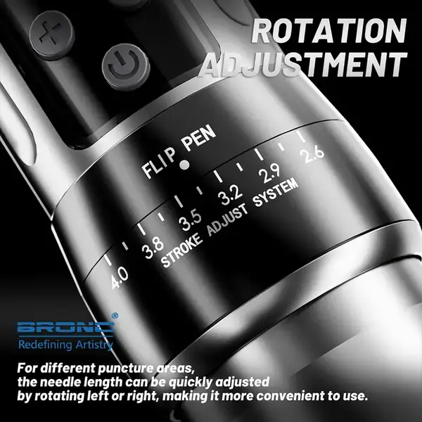 Беспроводная модульная тату машинка BRONC X2 SILVER by Hummingbird купить недорого в Украине, фото 40235