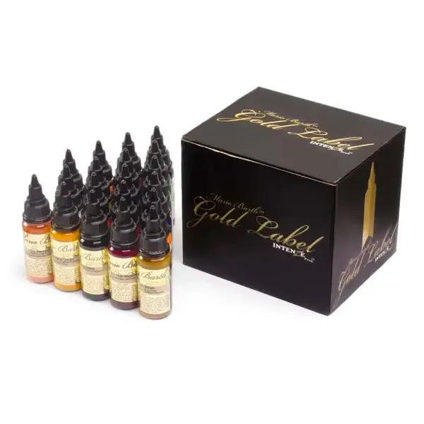 Набор красок Mario Barth Gold Label Tattoo Ink Set Intenze (30 мл.) купить недорого в Украине, фото 2210