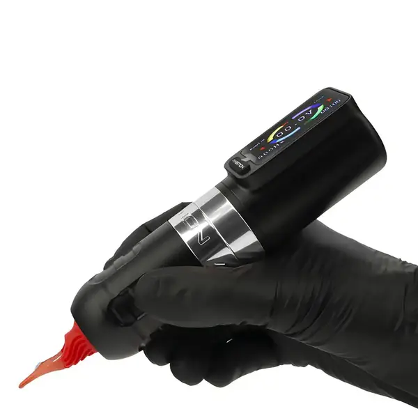 Беспроводная модульная тату машинка Ambition Zetton Silver купить недорого в Украине, фото 37564