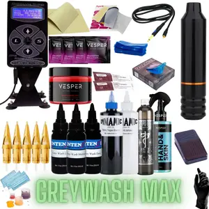 Тату набор теневой GREYWASH MAX купить