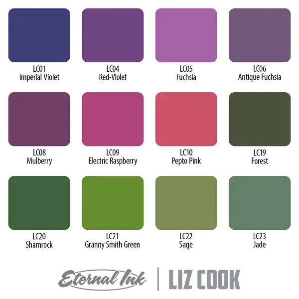 Набір фарб Liz Cook Series 12 Colors Eternal (15 мл.) 42114
