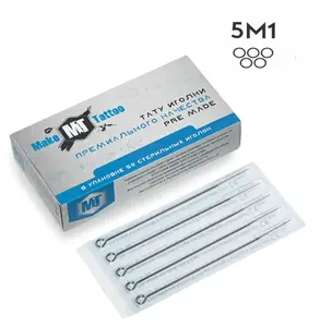 Тату иглы 5 Magnum1 ( Для теней и окраски ) MakeTattoo (5 Игл) купить