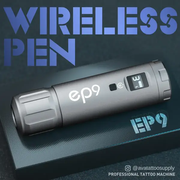 Беспроводная модульная тату машинка EP9 AVA Rotary Grey купить недорого в Украине, фото 39617