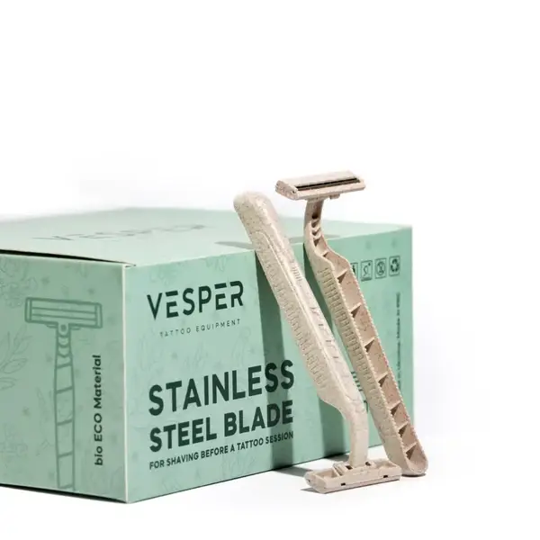 Бритва для тату VESPER ECO FRENDLY - 50 шт 31325