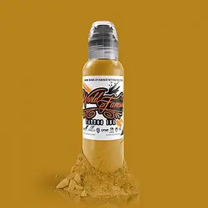 Уцінка Тату фарба Mustard World Famous (30 мл.)