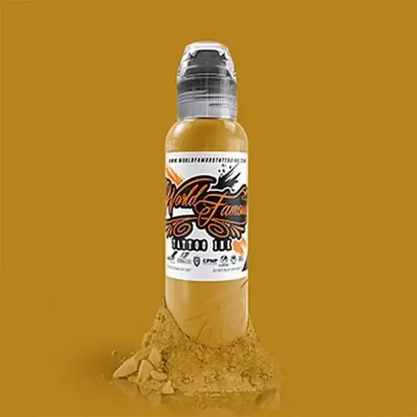 Уцінка Тату фарба Mustard World Famous (30 мл.) 3088