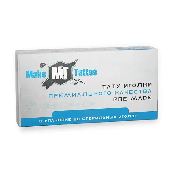 Тату иглы 1 Round Liner (Контур) MakeTattoo (50 Игл (Упаковка)) купить недорого в Украине, фото 14277