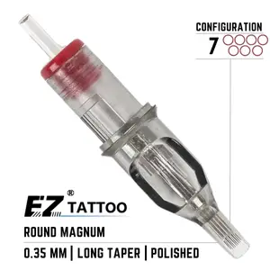 7 Round Magnum EZ Revolution ( 0.35mm Для теней и окраски ) (1 Картридж) купить