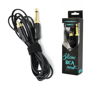 Клип корд RCA Snake King Pure Silicone RCA AVA Black купить