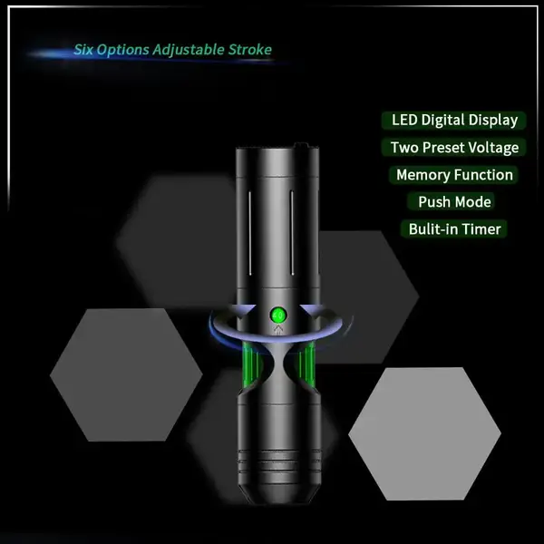 Беспроводная татуировка EZ P3 Green купить недорого в Украине, фото 30836