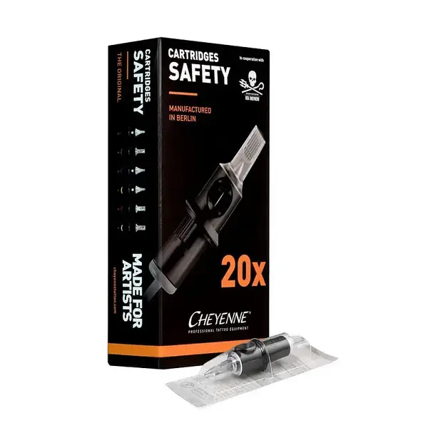 Картриджи 9 Round Liner Cheyenne Safety Black (Контур и точка) (1 Картридж) купить недорого в Украине, фото 9534