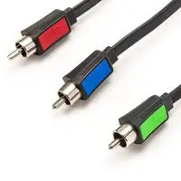 Клип корд RCA узкий EZ Master Flat Green