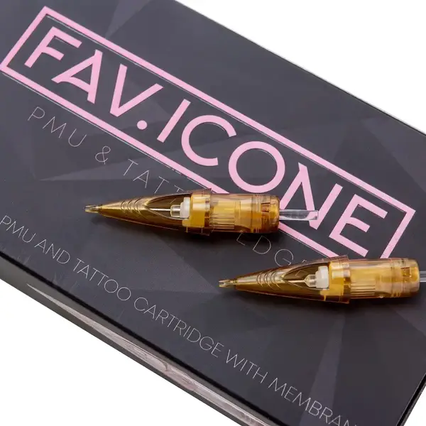 Картриджи PMU FAVICON (OLD VERION) 5 Round Liner BUGPIN RLB (0.35) контурные (20 Картриджей (Упаковка)) купить недорого в Украине, фото 15433