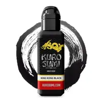 Чорна тату фарба King Kong Black KuroSumi Ink 45мл купить