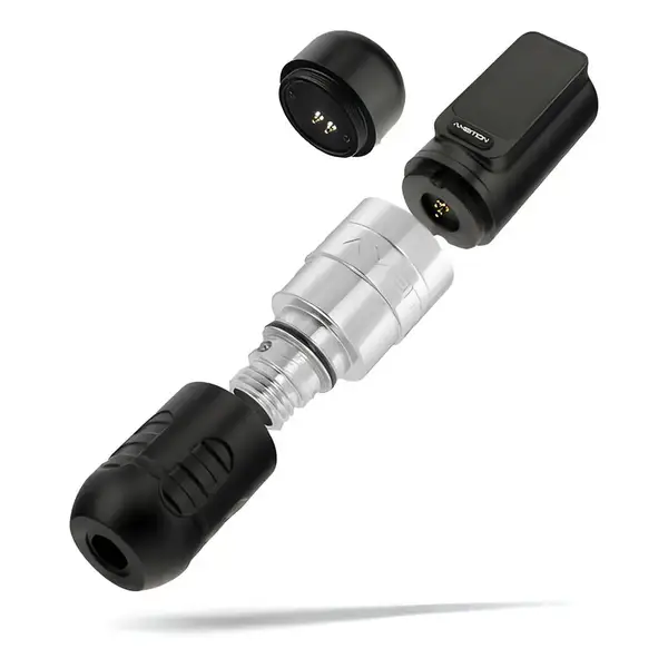 Беспроводная модульная тату машинка Ambition Zetton Silver купить недорого в Украине, фото 37562