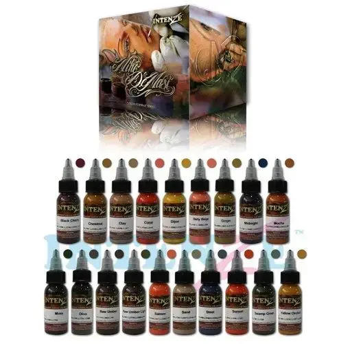 Набор красок Mike Demasi Color Portrait Set Intenze (30 мл.) купить недорого в Украине, фото 2200