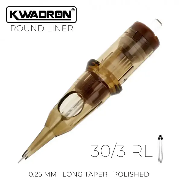 3 Round Liner KWADRON (0.30) Контурные картриджи (1 шт.) купить недорого в Украине, фото 2747