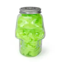 Силіконові ковпачки AVA SKULLDNA Triangle Silicone Ink Cup 2in1 Salate Color - 80шт.