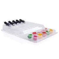 Лоток для тату майстра 4 в 1 від EZ TATTOOING прозорий 1шт