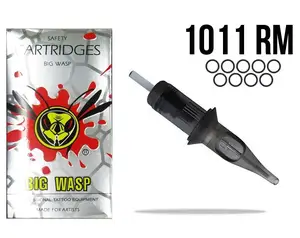 Round Magnum 11 (0.30) BigWasp Gray Для теней и закараса модульные Картриджі (1 Картридж)