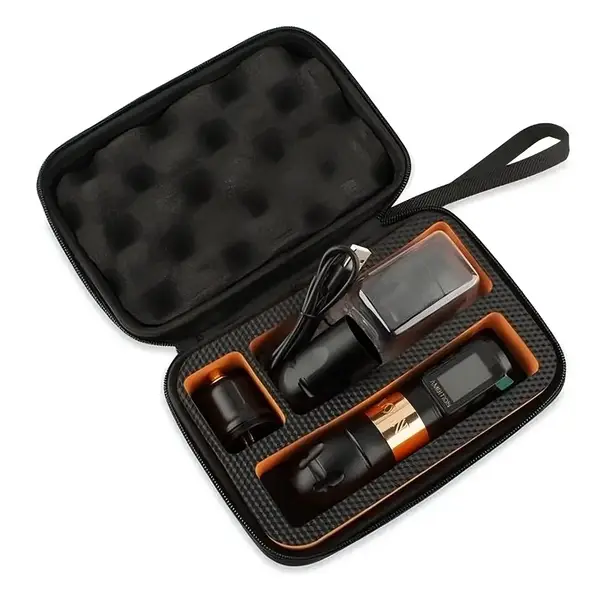 Беспроводная модульная тату машинка VIBE MAX AMBITION Gold купить недорого в Украине, фото 39698