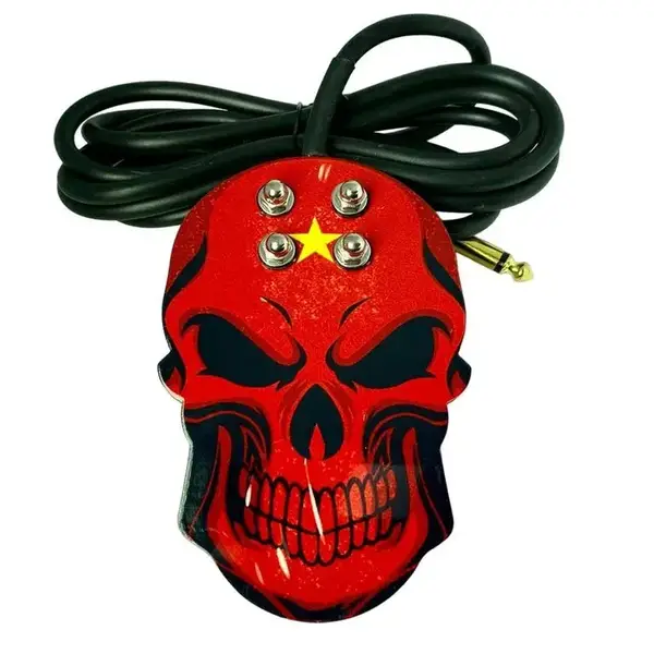 Тату педаль дизайнерская AVA SkullDna 2 купить недорого в Украине, фото 40781