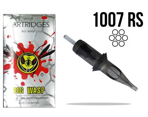 Round Shader 7 (0.30) BigWasp Gray Закраска модульные Картриджи (20 Картриджей (Упаковка)) купить недорого в Украине, фото 1098